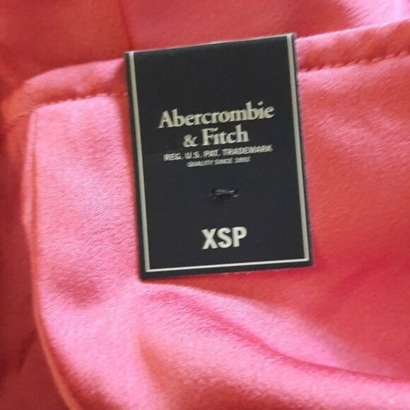 Abercrombie & Fitch NWT Barbie Pink Tulip Hem Elastic Waist Midi Skirt Size XS - Picture 5 of 7
